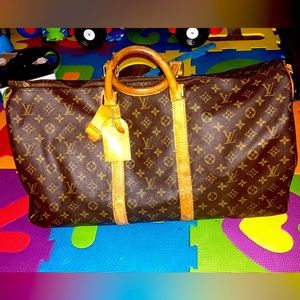 Vintage Louis Vuitton Monogram Large Duffle Bag 1980’s